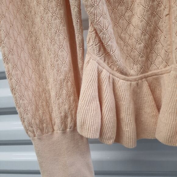 Ulla Johnson Leland Top Blouse Women's Large Cottage Fairy Puff Sleeves - Picture 9 of 16